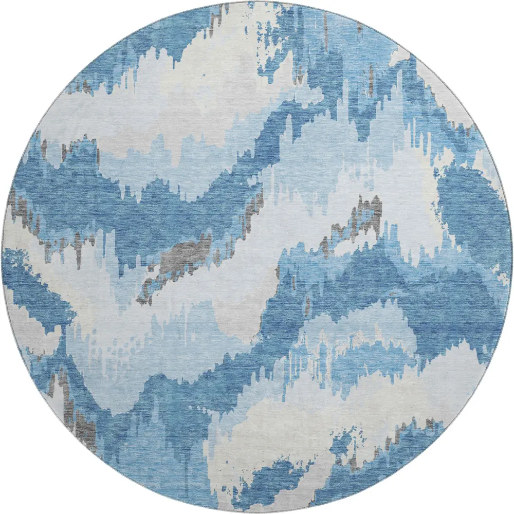 Mayfield AMF865 Blue 8' x 8' Rug