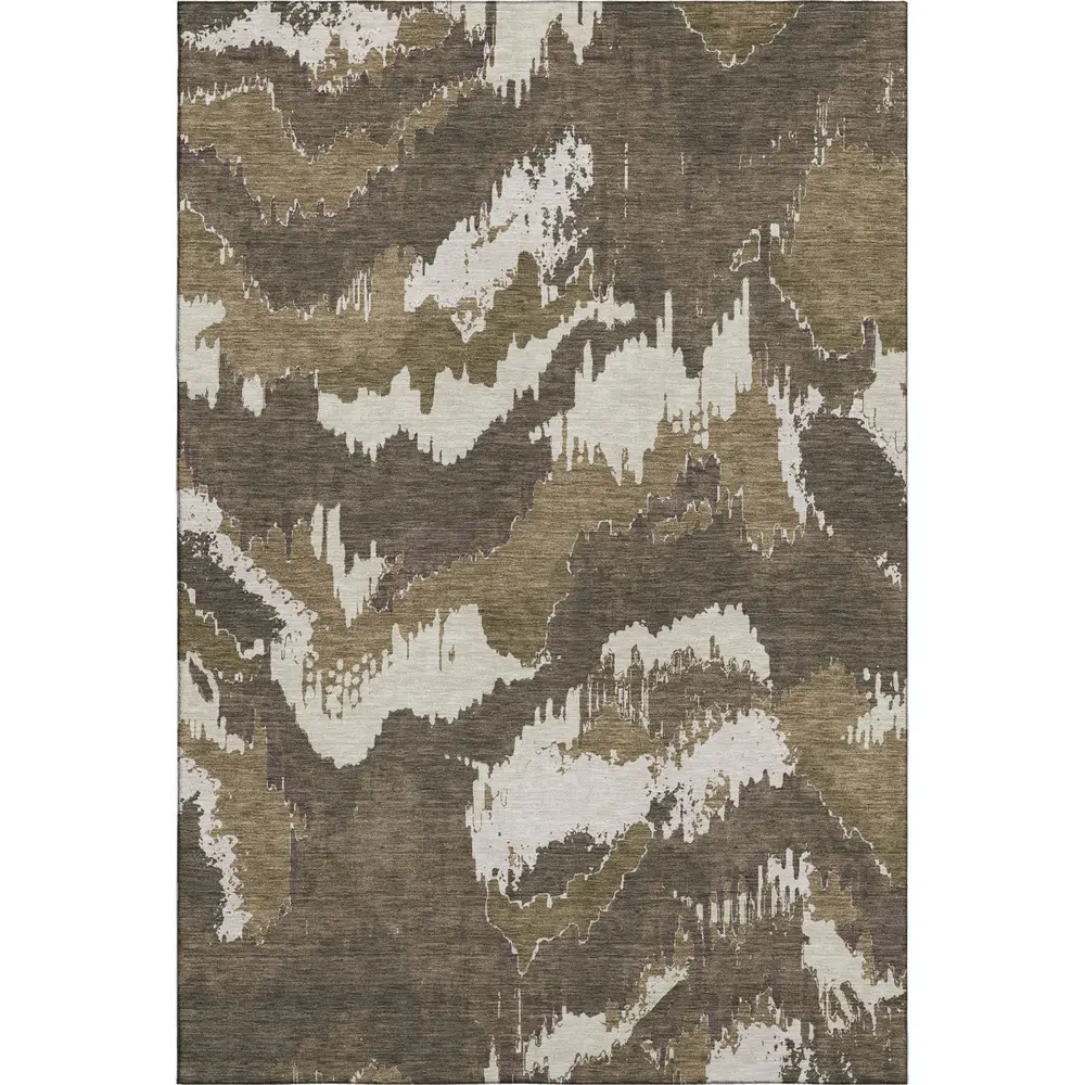 Mayfield AMF865 Brown 9' x 12' Rug