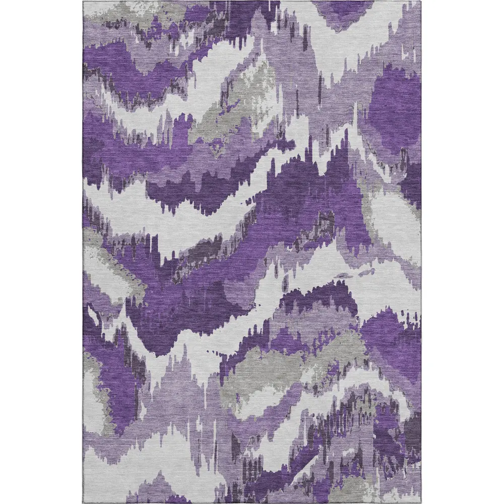 Mayfield AMF865 Purple 9' x 12' Rug