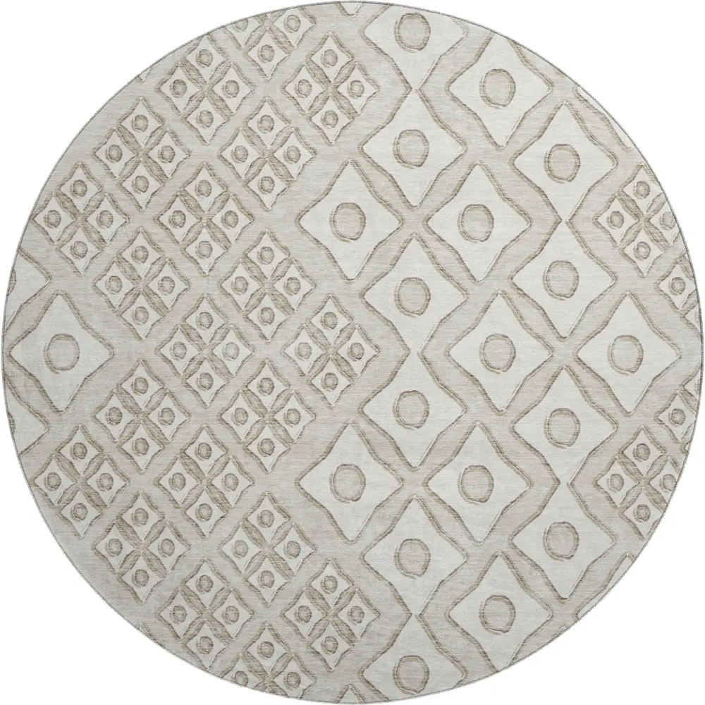 Mayfield AMF866 Beige 8' x 8' Rug