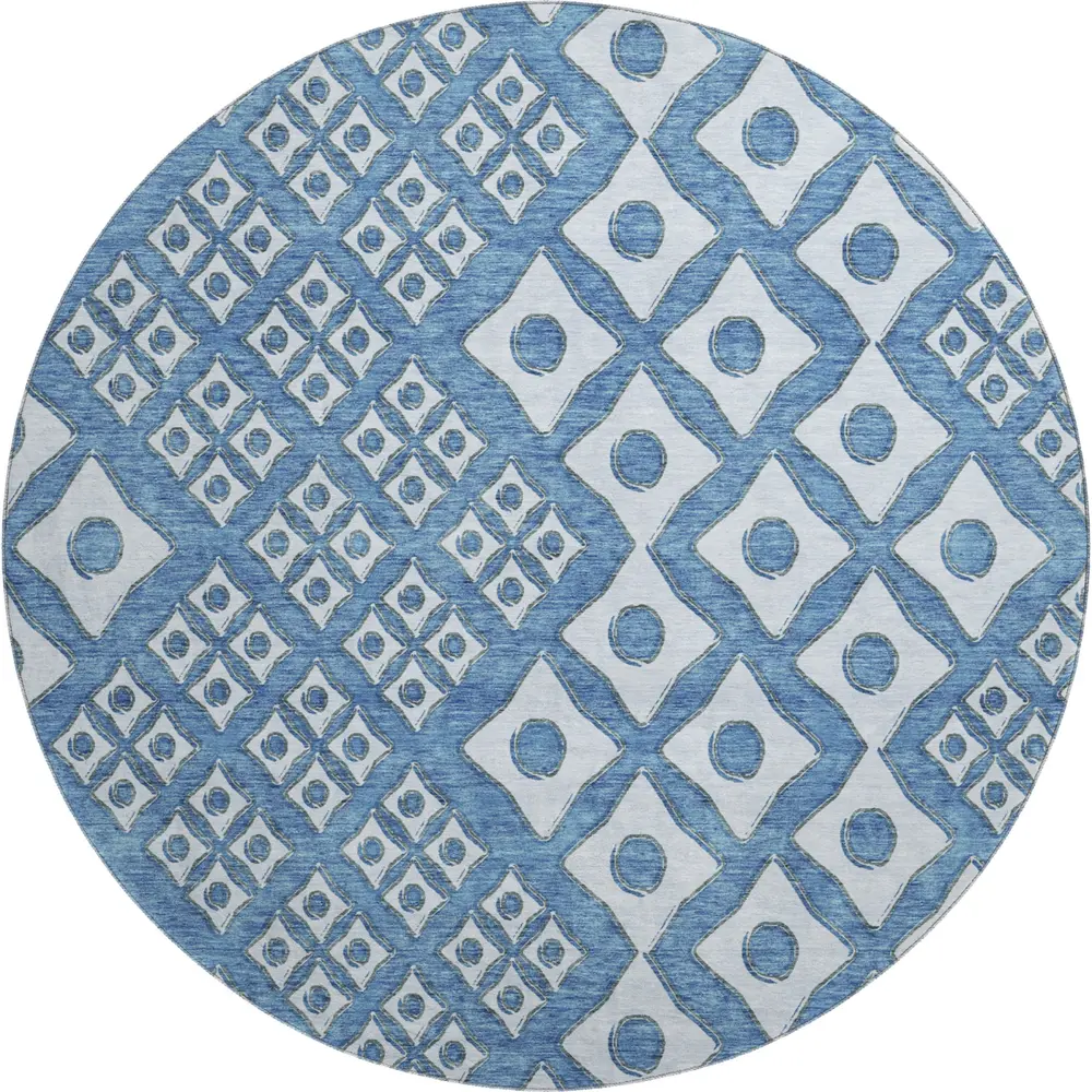 Mayfield AMF866 Denim 8' x 8' Rug