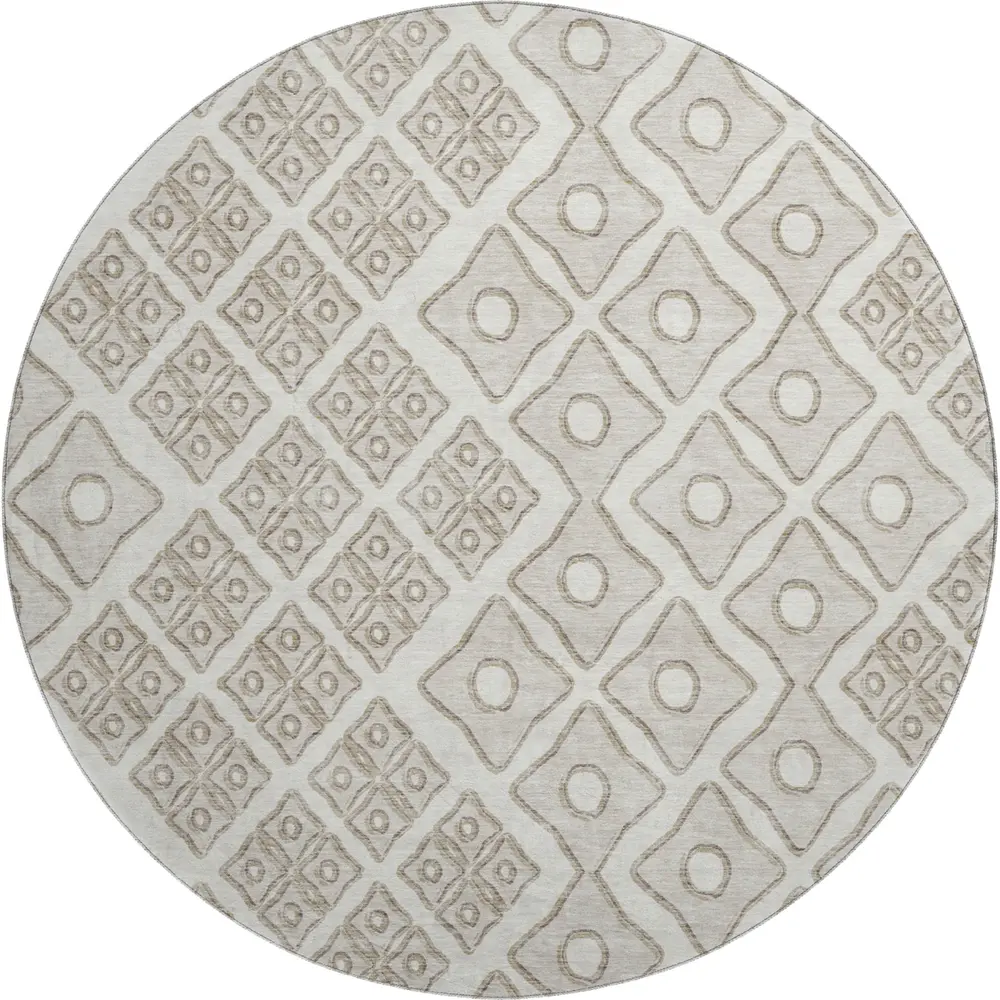 Mayfield AMF866 Ivory 8' x 8' Rug