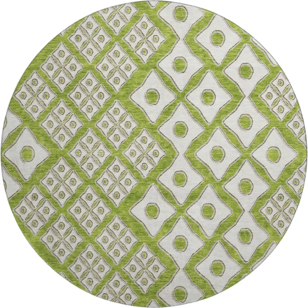 Mayfield AMF866 Lime 8' x 8' Rug