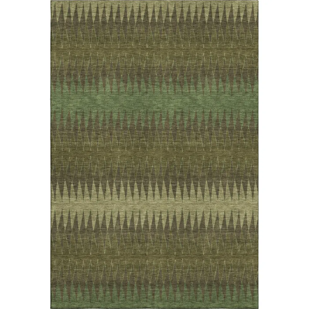 Mayfield AMF867 Olive 3' x 5' Rug