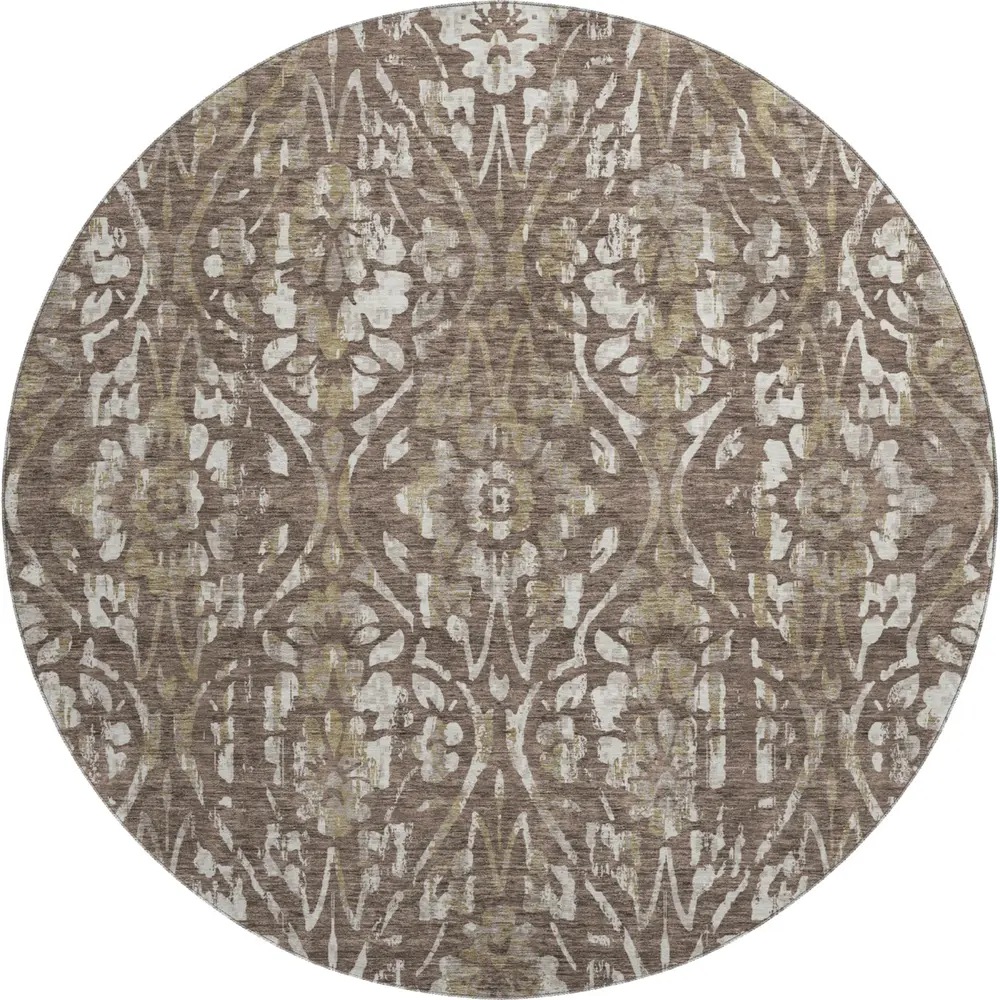 Mayfield AMF868 Brown 8' x 8' Rug