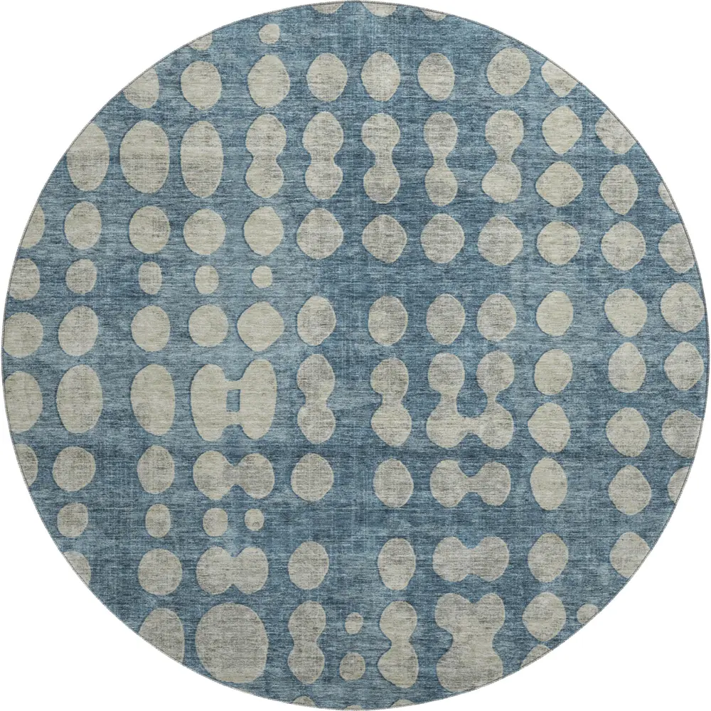 Mayfield AMF869 Denim 8' x 8' Rug