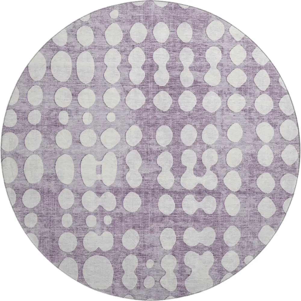 Mayfield AMF869 Purple 8' x 8' Rug