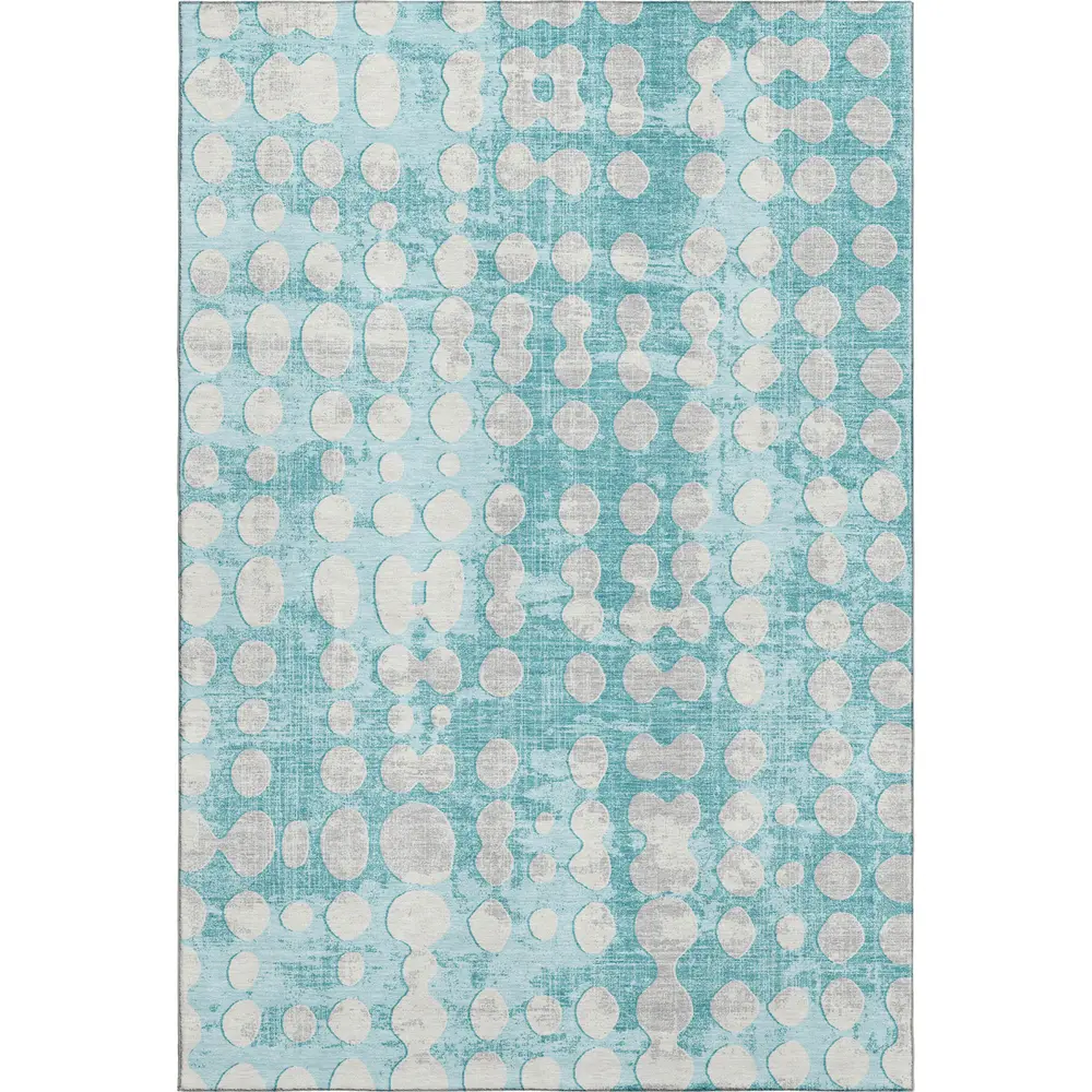 Mayfield AMF869 Teal 9' x 12' Rug