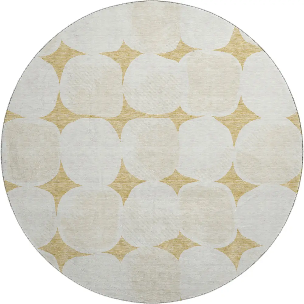Mayfield AMF870 Gold 8' x 8' Rug