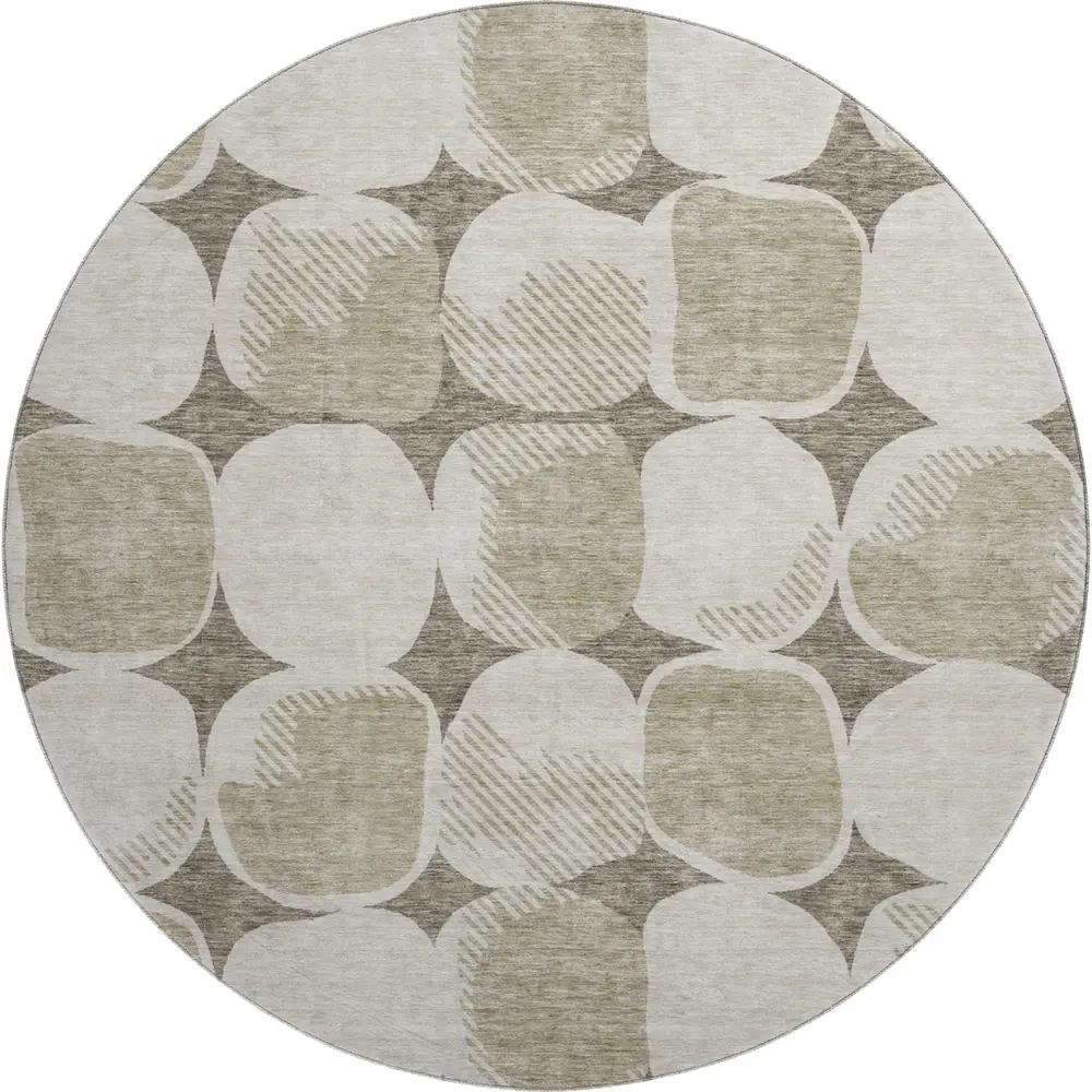 Mayfield AMF870 Taupe 8' x 8' Rug