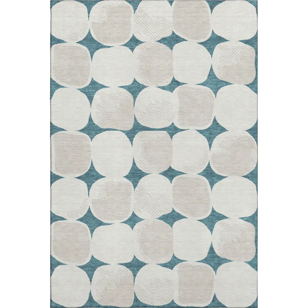 Mayfield AMF870 Teal 9' x 12' Rug