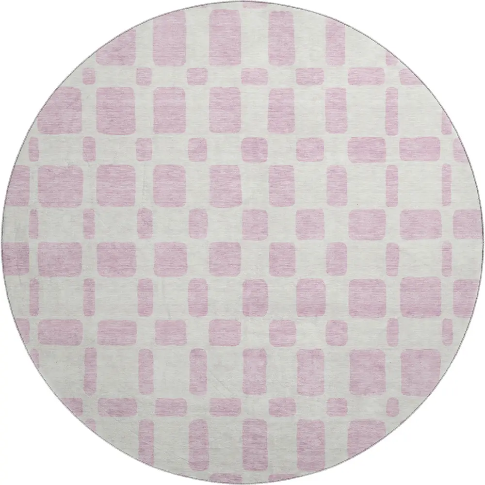 Mayfield AMF871 Pink 8' x 8' Rug