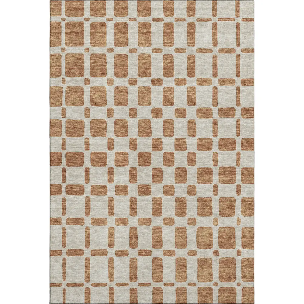Mayfield AMF871 Terracotta 9' x 12' Rug