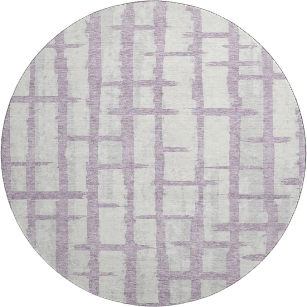 Mayfield AMF872 Lavender 8' x 8' Rug