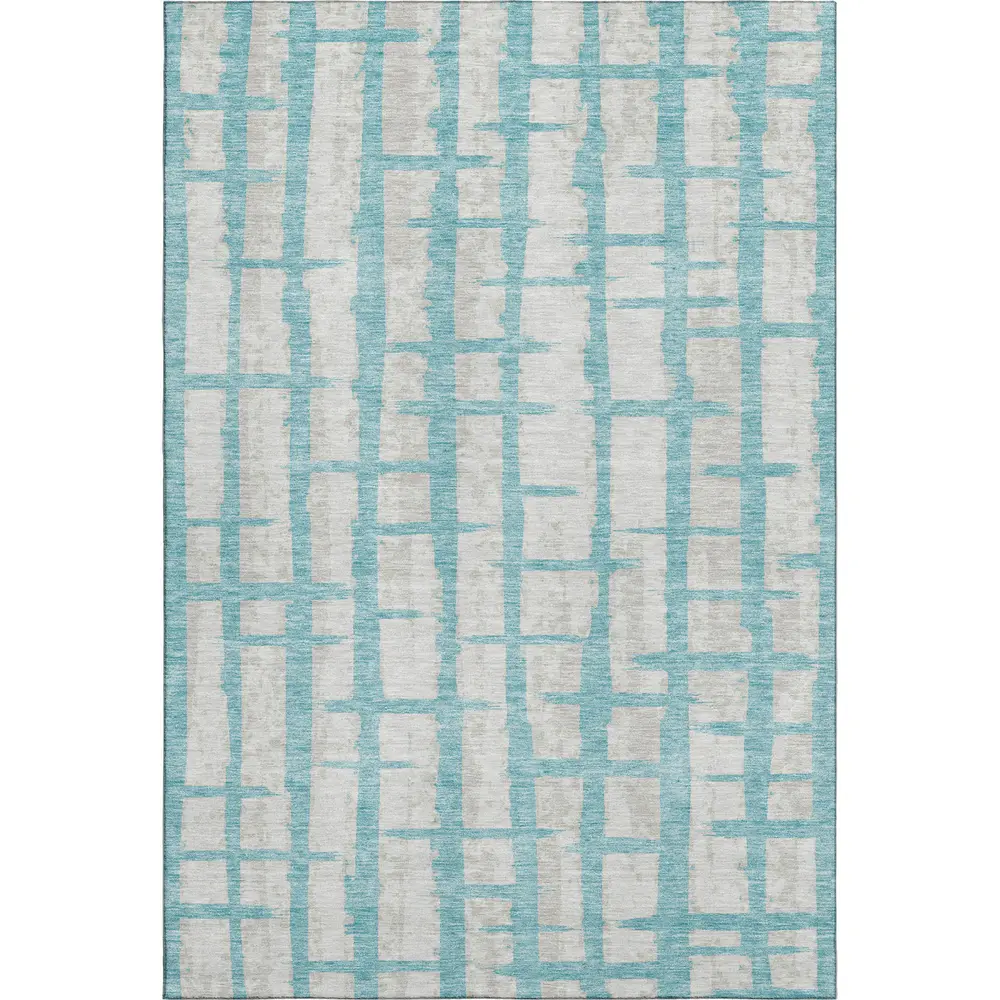 Mayfield AMF872 Teal 8' x 10' Rug