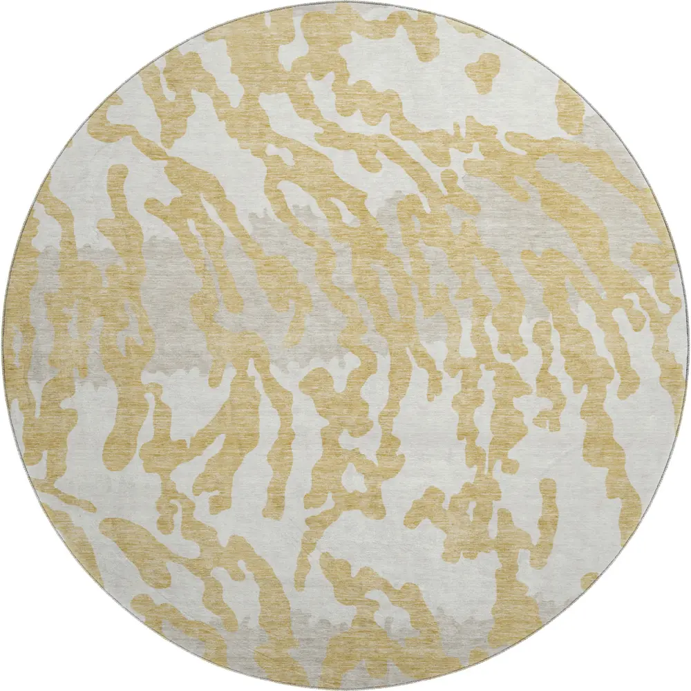 Mayfield AMF873 Gold 8' x 8' Rug