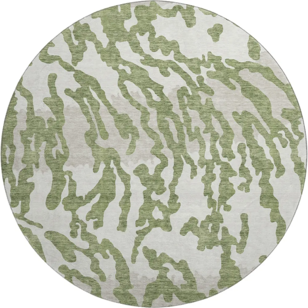 Mayfield AMF873 Green 8' x 8' Rug