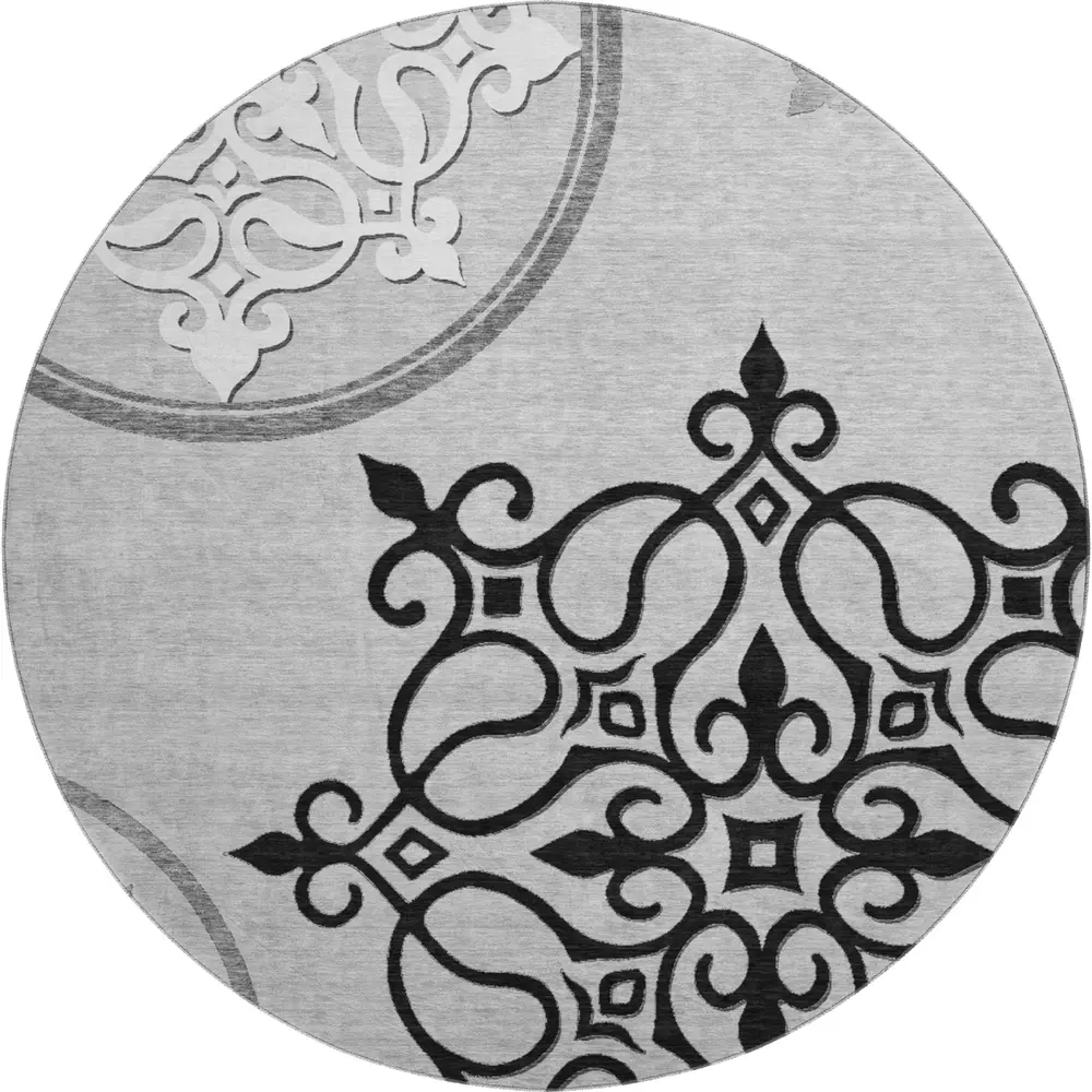 Mayfield AMF874 Gray 8' x 8' Rug