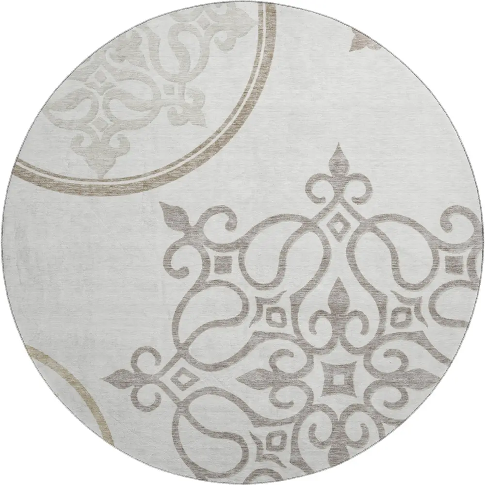 Mayfield AMF874 Ivory 8' x 8' Rug