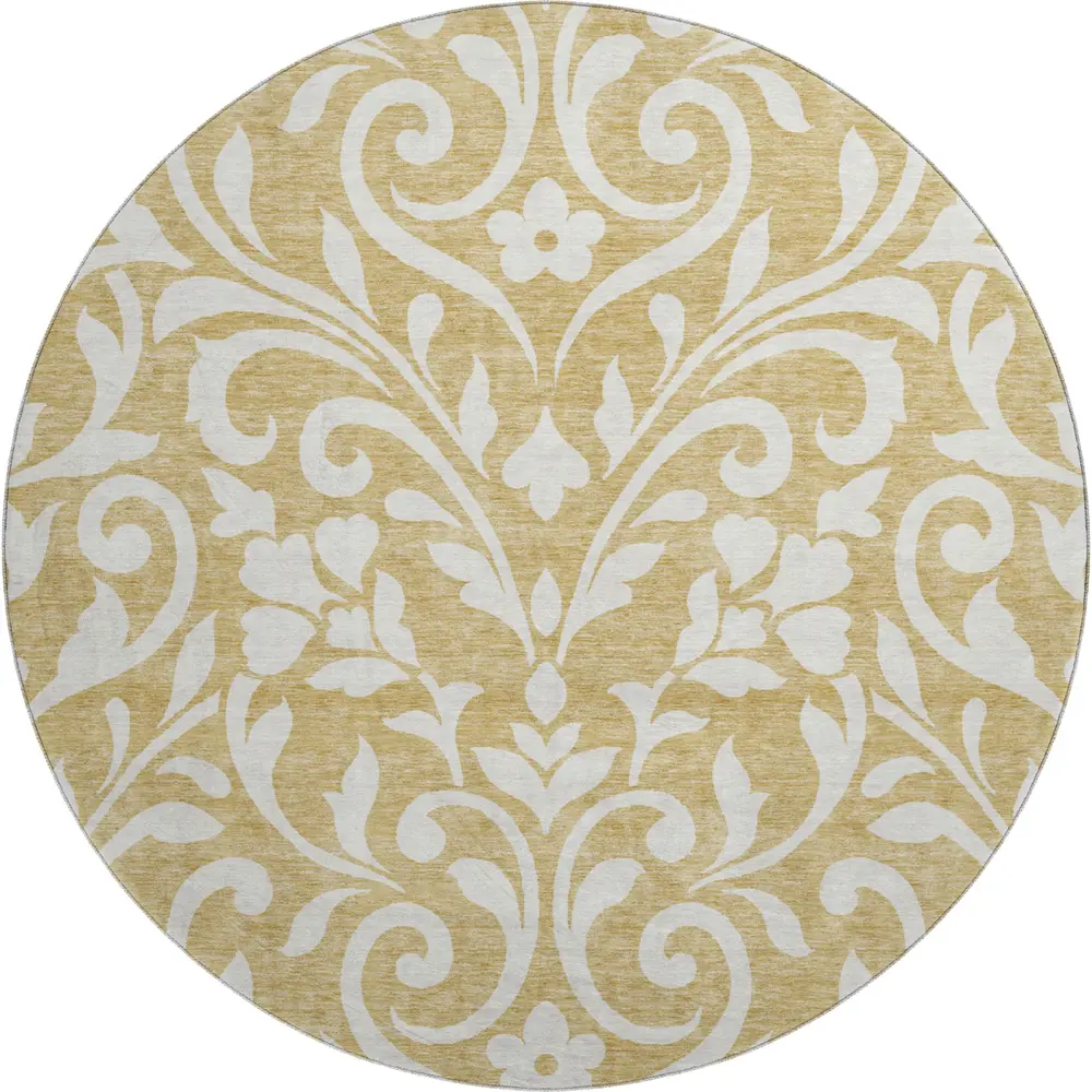 Mayfield AMF875 Gold 8' x 8' Rug
