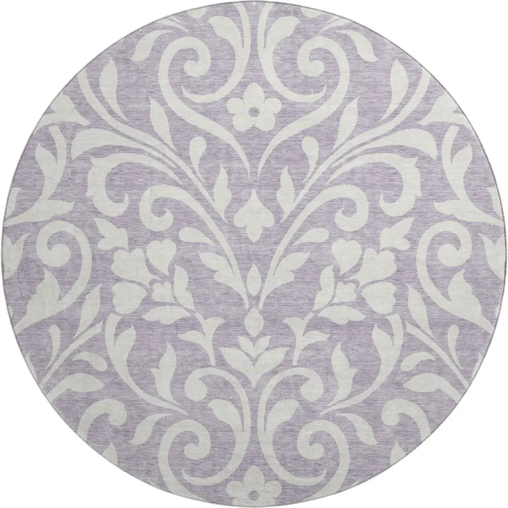 Mayfield AMF875 Lavender 8' x 8' Rug