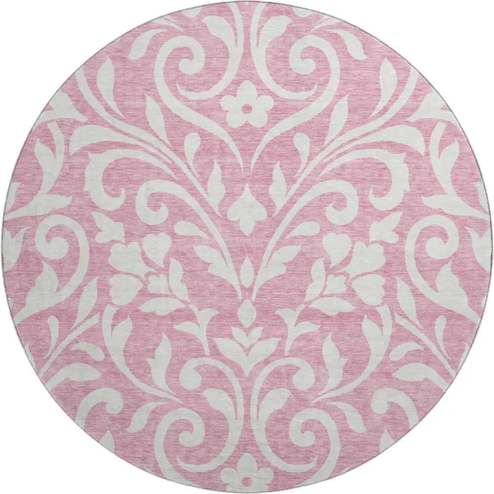 Mayfield AMF875 Pink 8' x 8' Rug