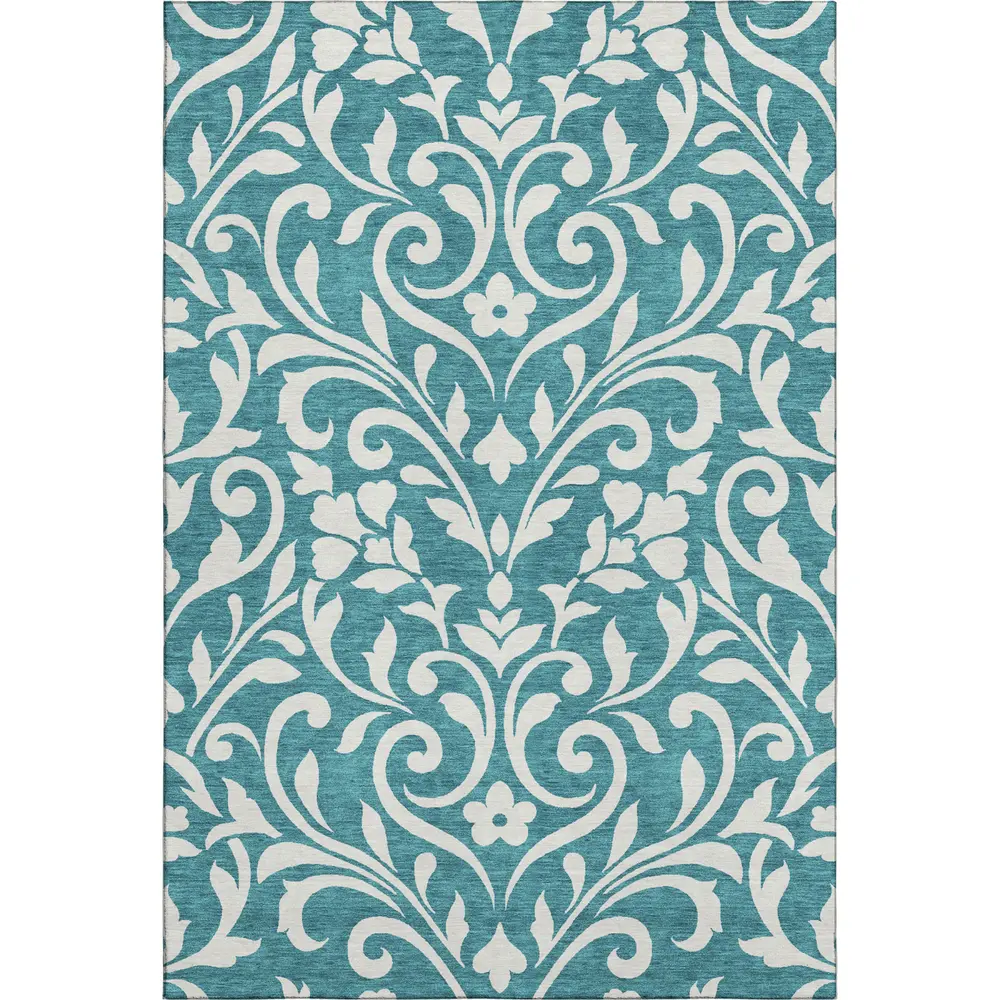 Mayfield AMF875 Teal 8' x 10' Rug