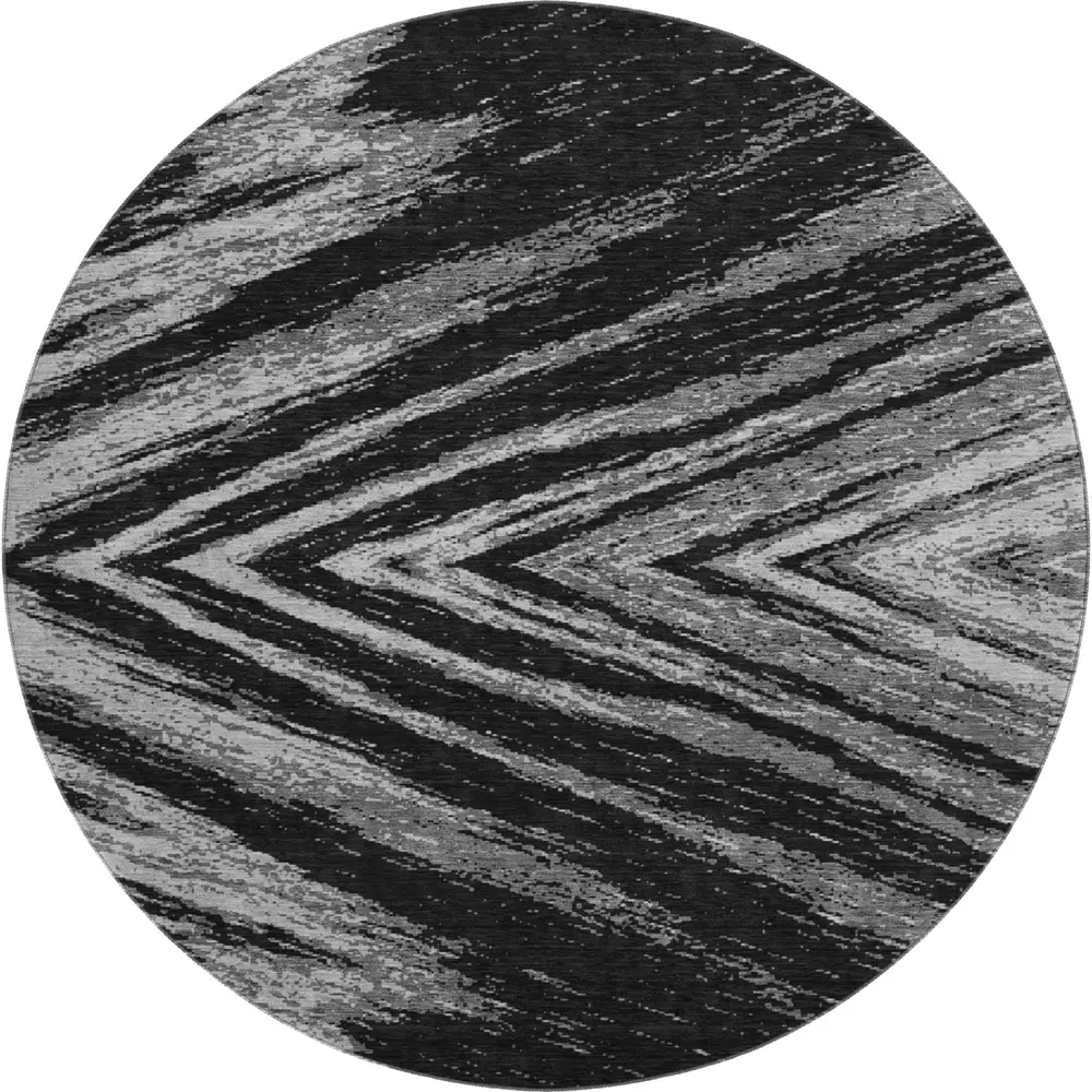 Mayfield AMF876 Black 8' x 8' Rug