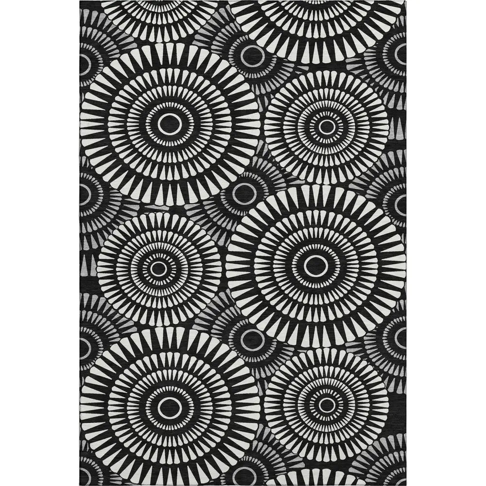 Mayfield AMF877 Black 10' x 14' Rug