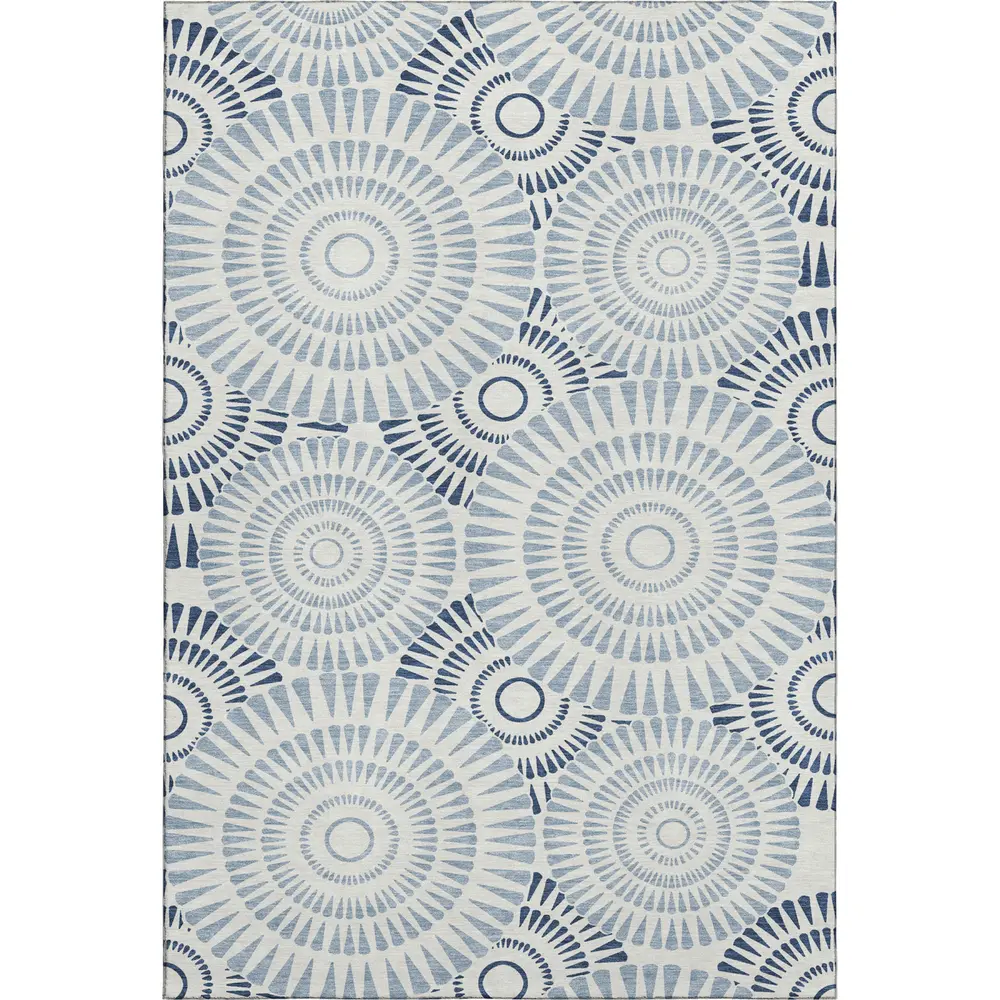Mayfield AMF877 Blue 8' x 10' Rug