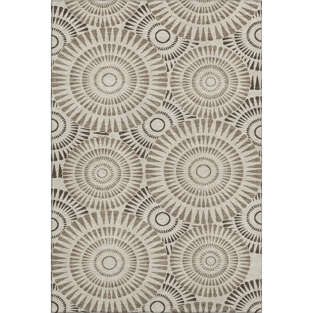 Mayfield AMF877 Brown 9' x 12' Rug