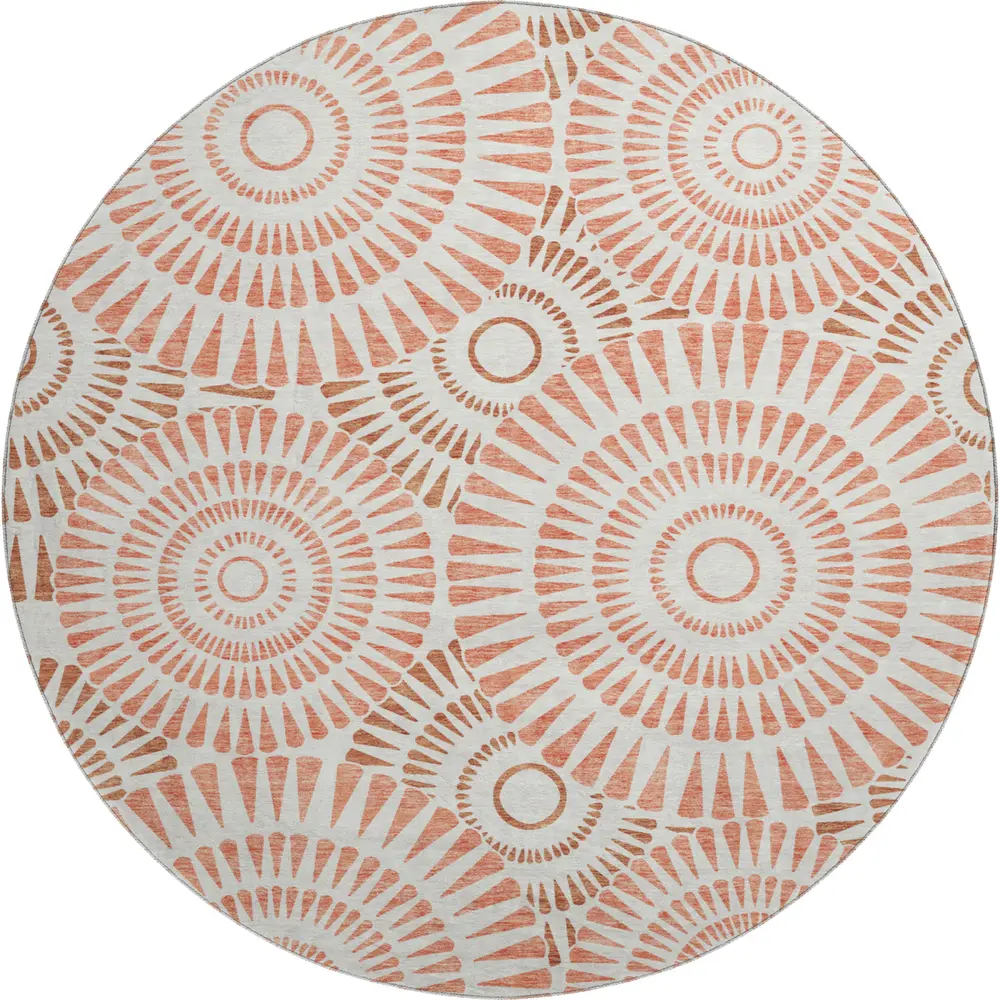 Mayfield AMF877 Coral 8' x 8' Rug