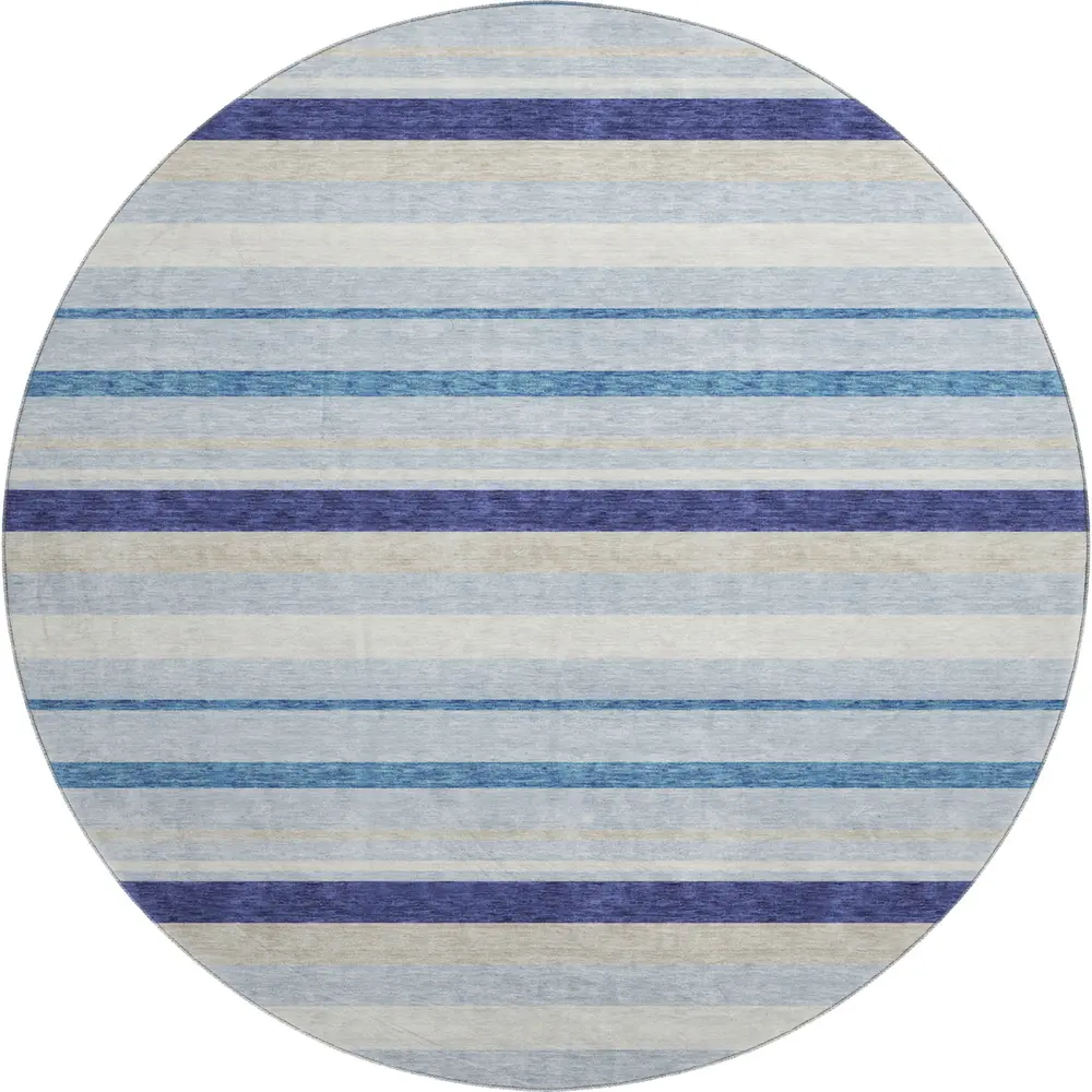 Mayfield AMF879 Blue 8' x 8' Rug