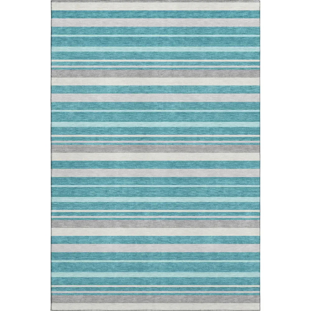 Mayfield AMF879 Teal 3' x 5' Rug