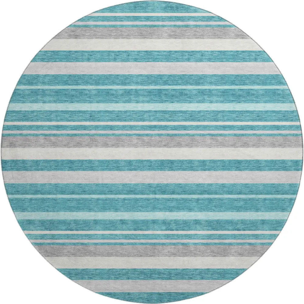 Mayfield AMF879 Teal 8' x 8' Rug