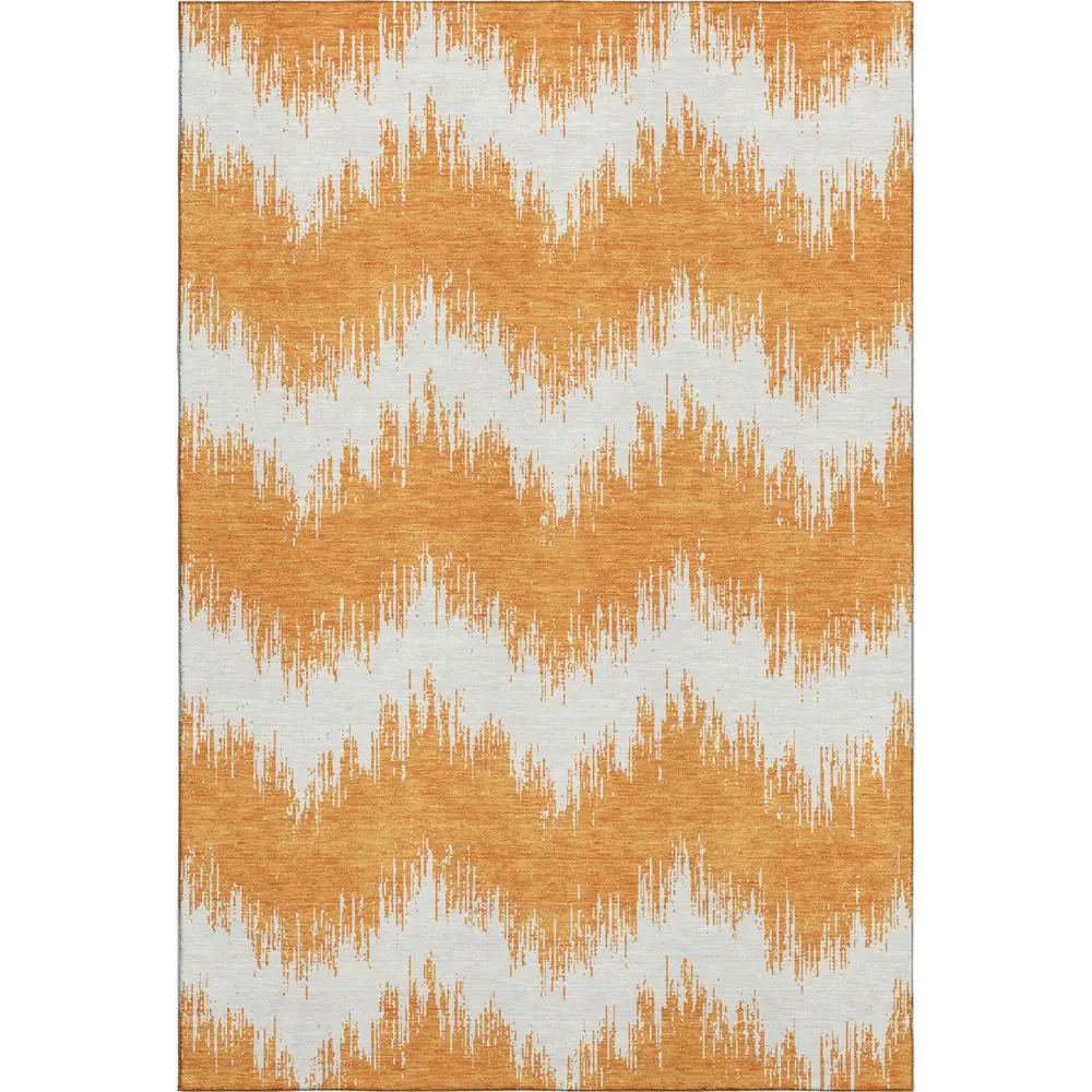 Mayfield AMF880 Orange 3' x 5' Rug