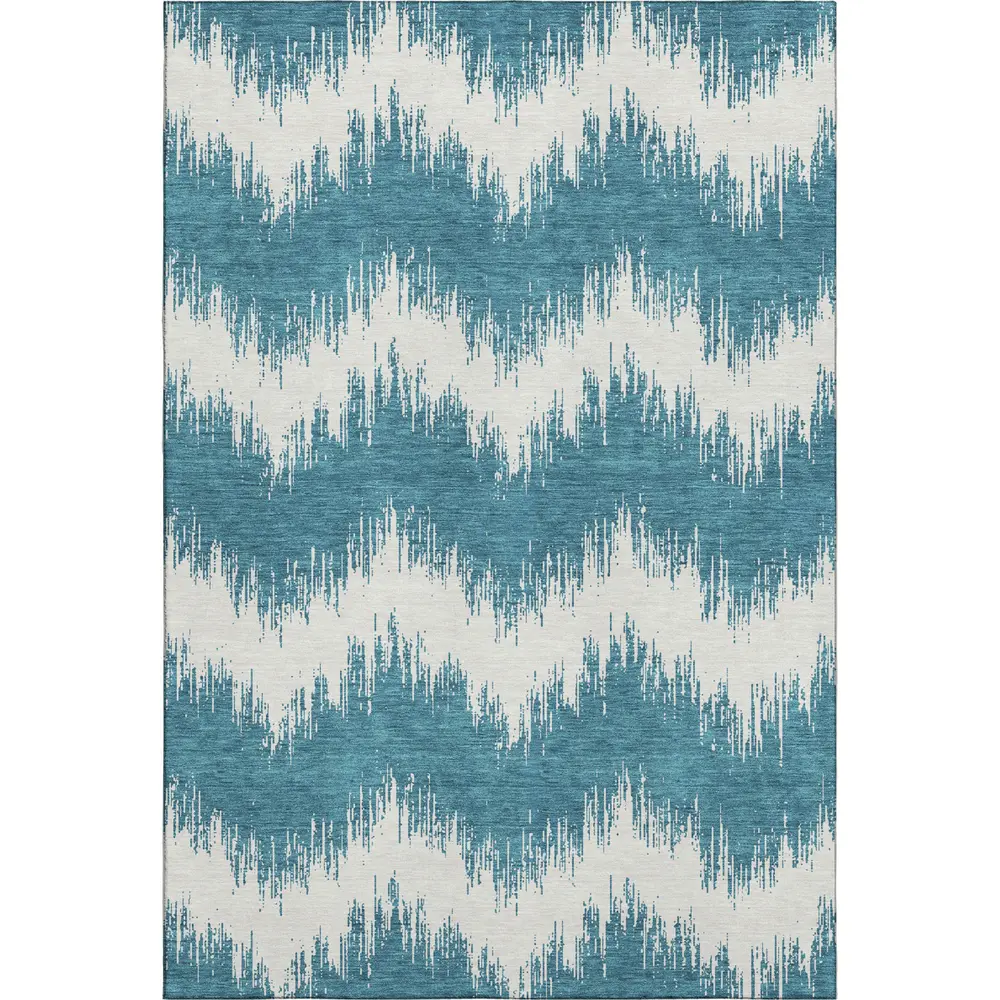 Mayfield AMF880 Teal 10' x 14' Rug