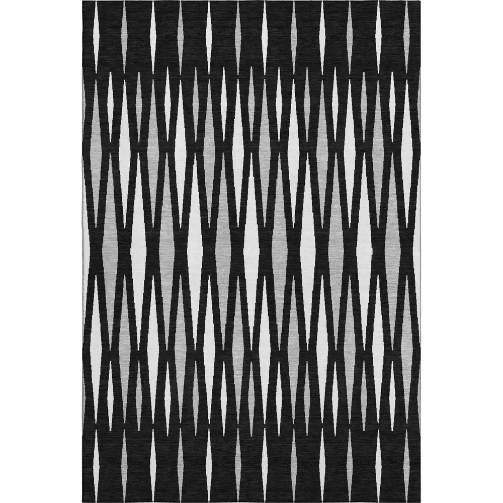 Mayfield AMF881 Black 8' x 10' Rug