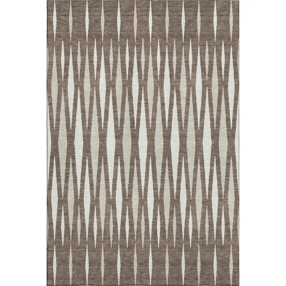 Mayfield AMF881 Brown 10' x 14' Rug