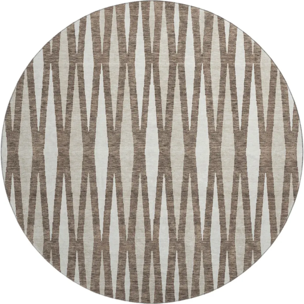 Mayfield AMF881 Brown 8' x 8' Rug