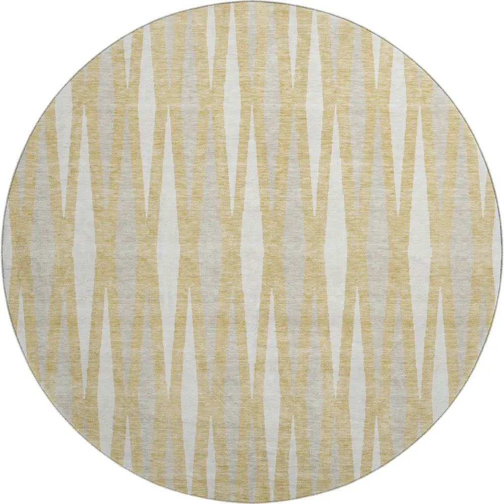 Mayfield AMF881 Gold 8' x 8' Rug