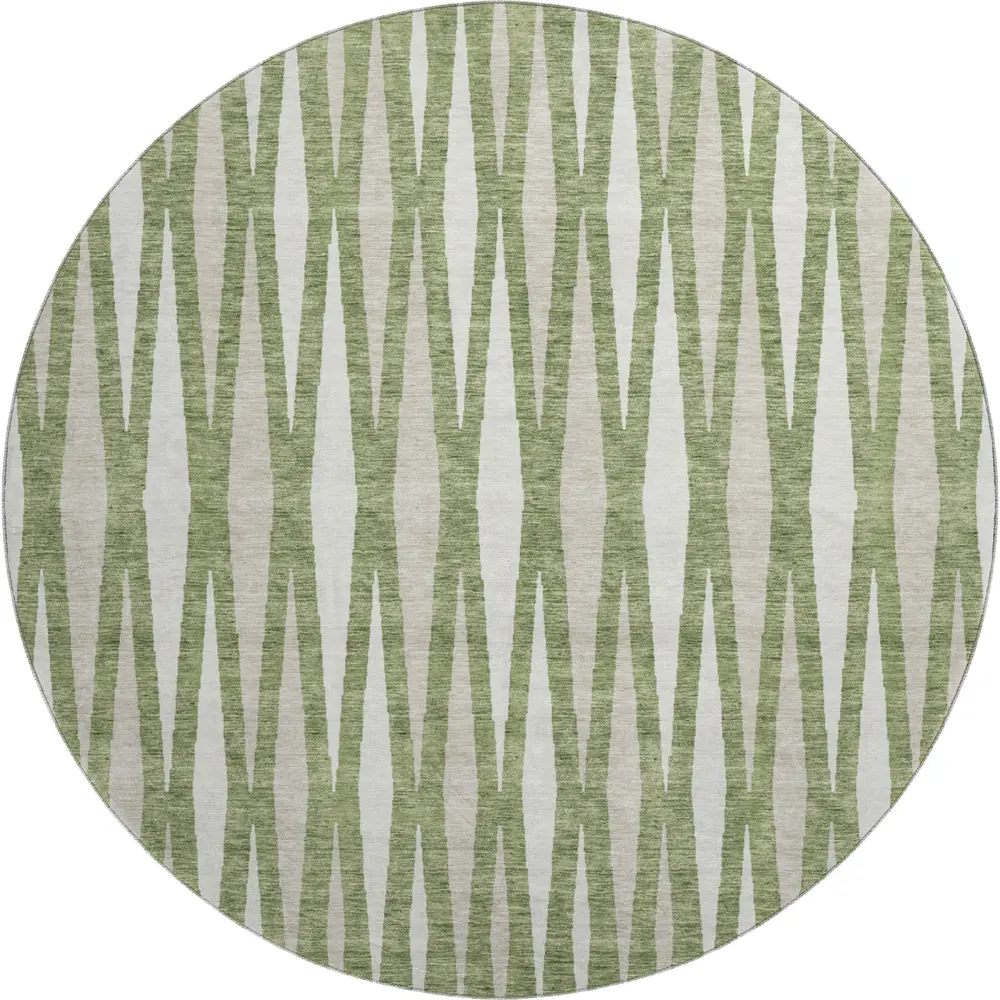 Mayfield AMF881 Green 8' x 8' Rug
