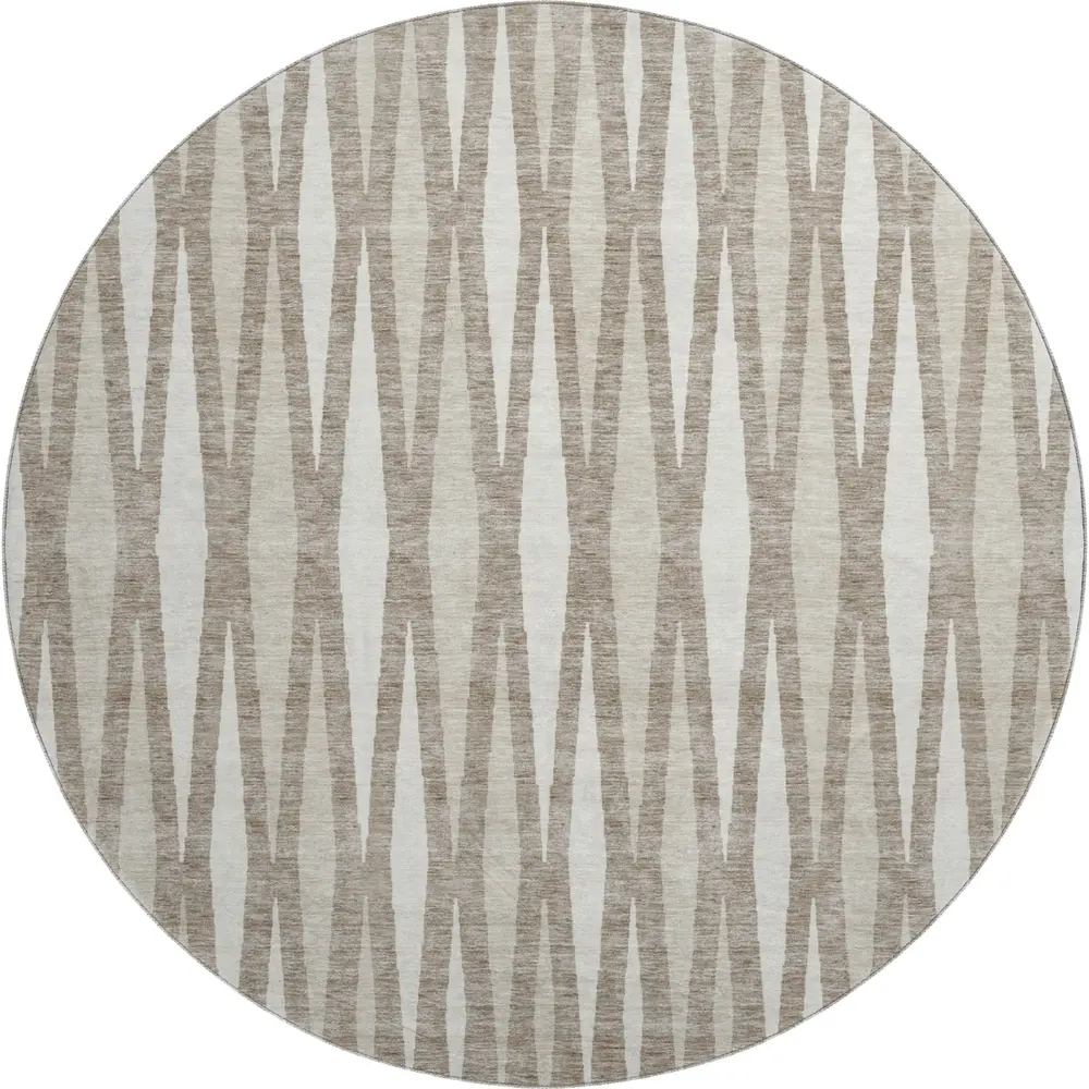 Mayfield AMF881 Taupe 8' x 8' Rug