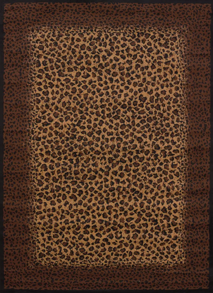 United Weavers Legends Leopard Skin Multi Area Rug 5'3