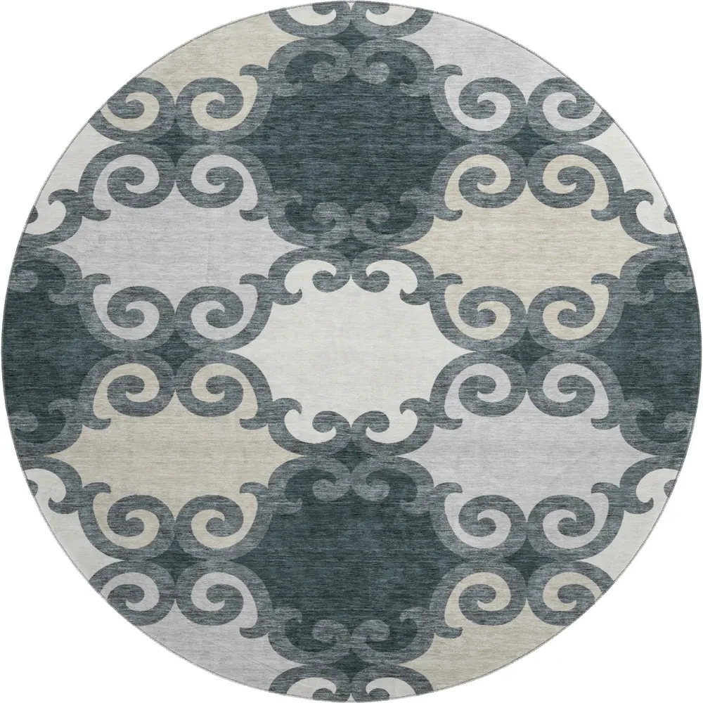 Mayfield AMF883 Gray 8' x 8' Rug