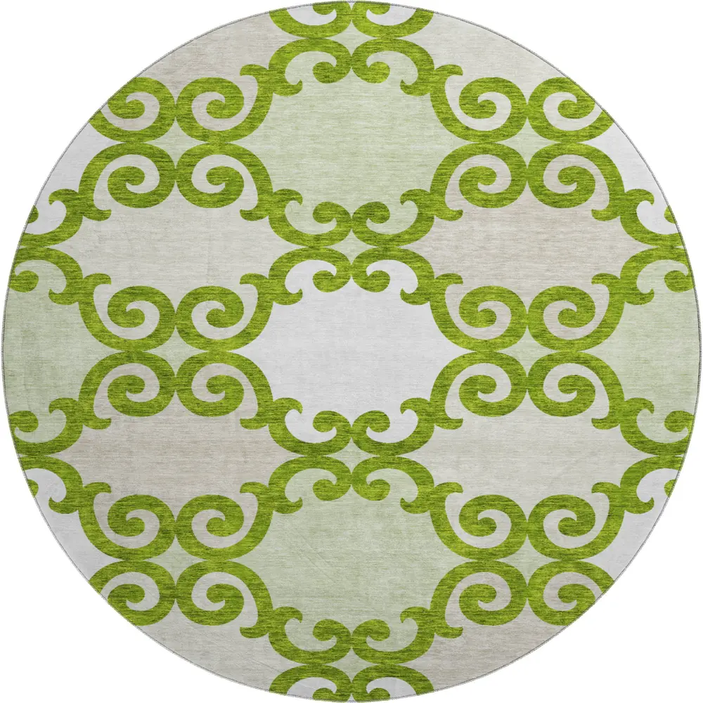 Mayfield AMF883 Lime 8' x 8' Rug
