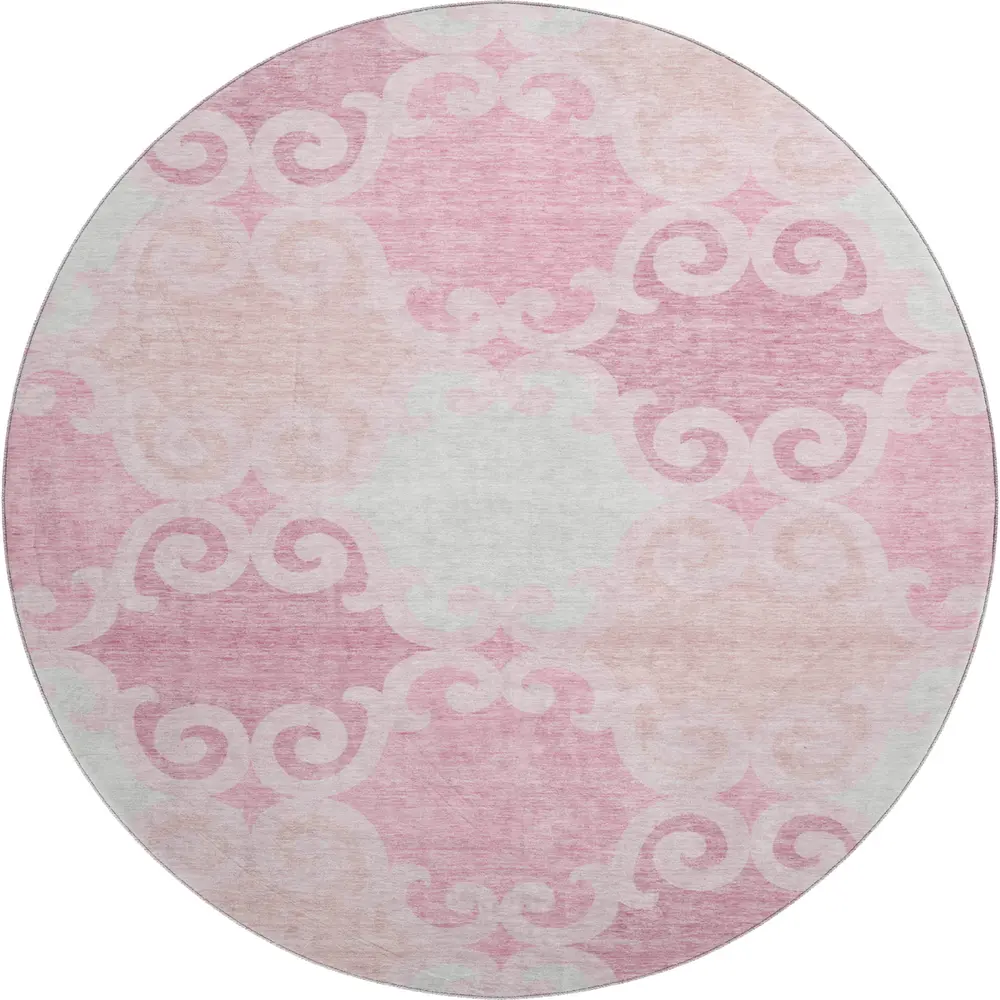 Mayfield AMF883 Pink 8' x 8' Rug