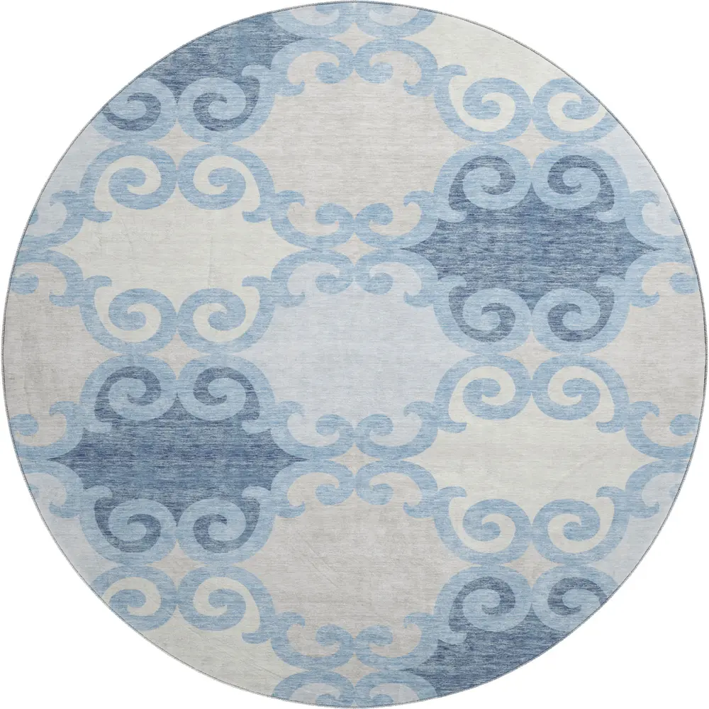 Mayfield AMF883 Sky 8' x 8' Rug
