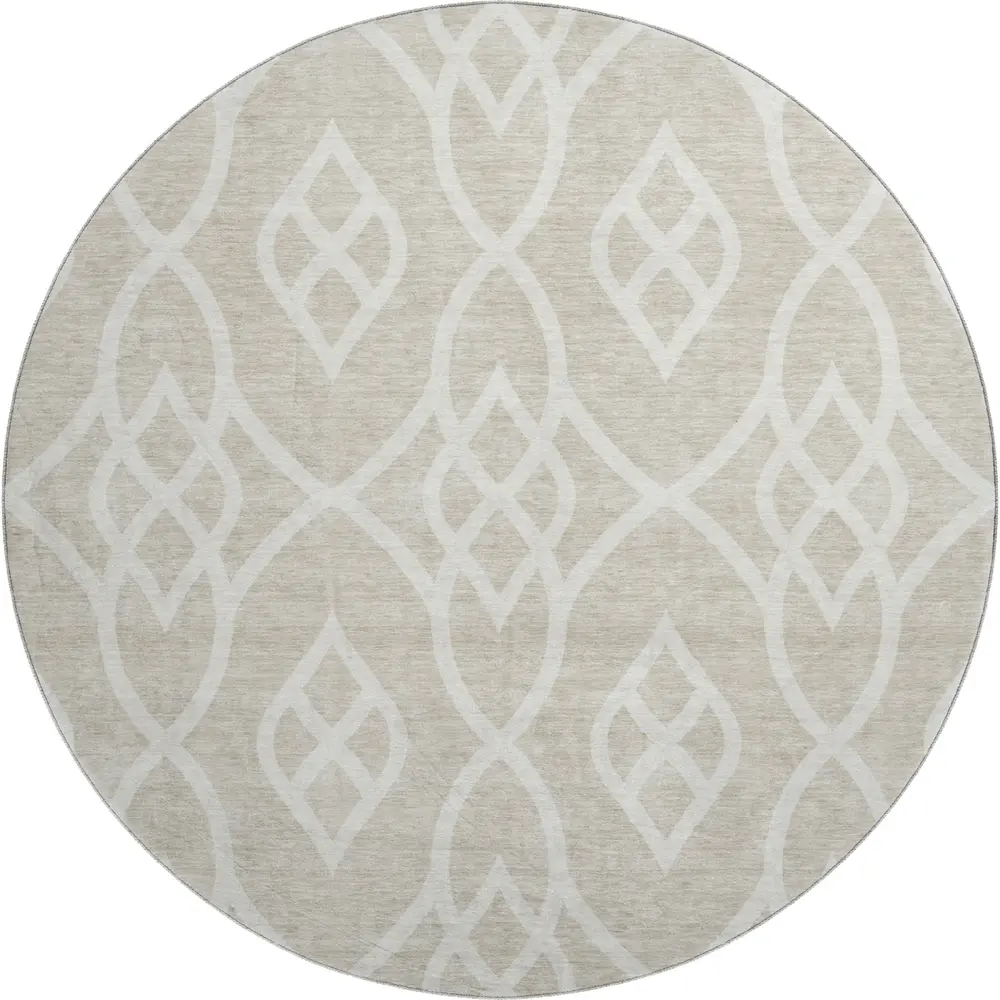 Mayfield AMF884 Beige 8' x 8' Rug