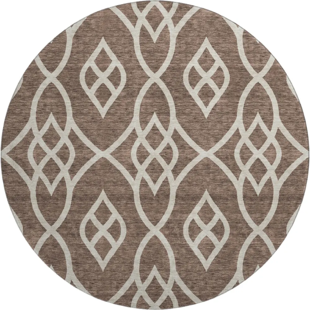 Mayfield AMF884 Chocolate 8' x 8' Rug
